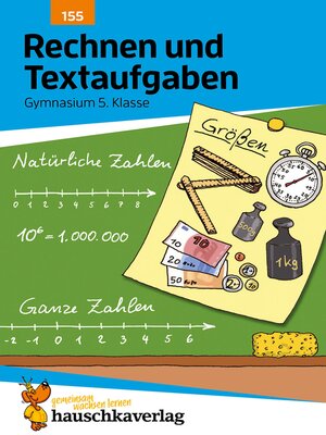 cover image of Rechnen und Textaufgaben--Gymnasium 5. Klasse